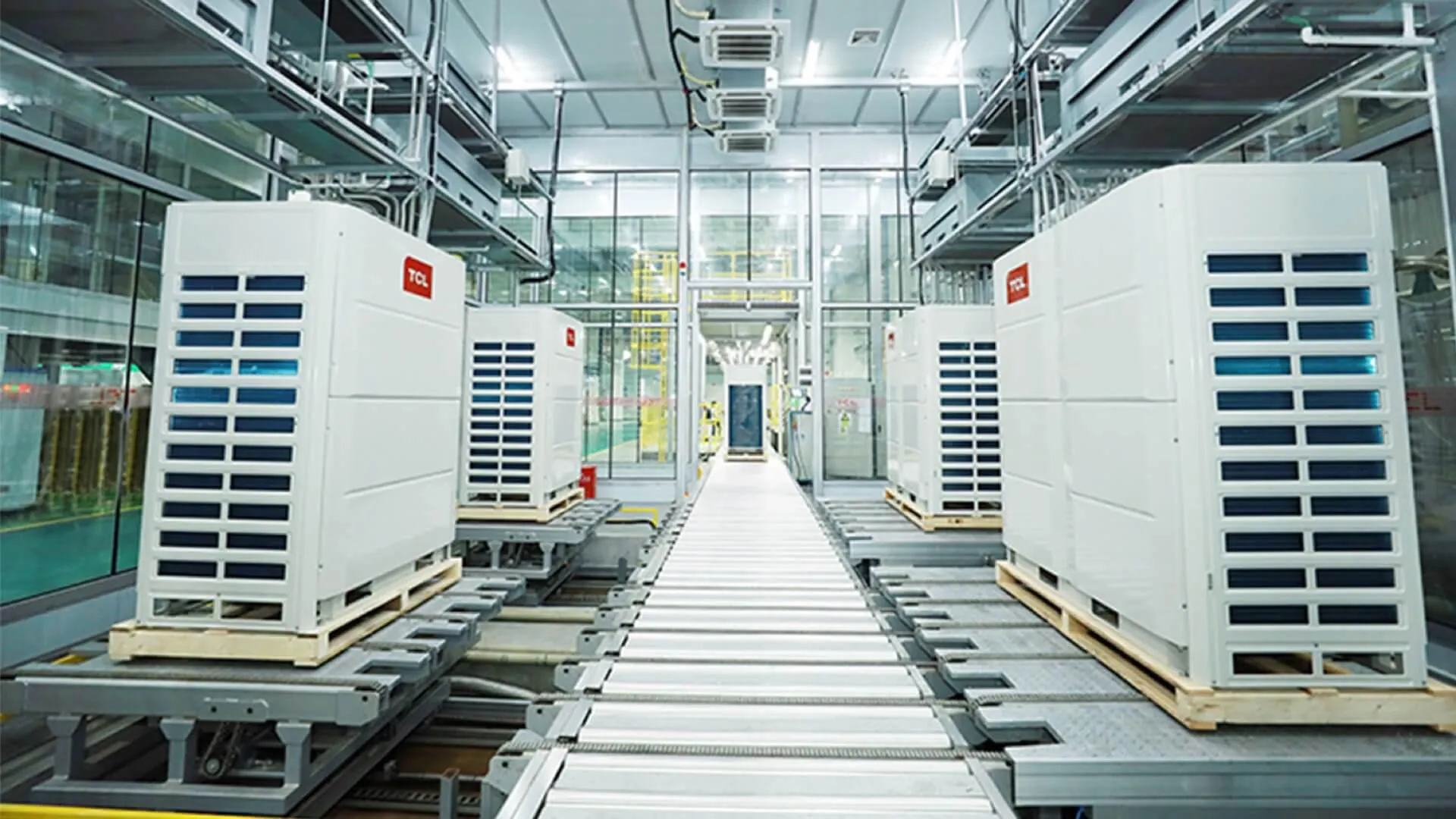 VRF production line at a TCL factory