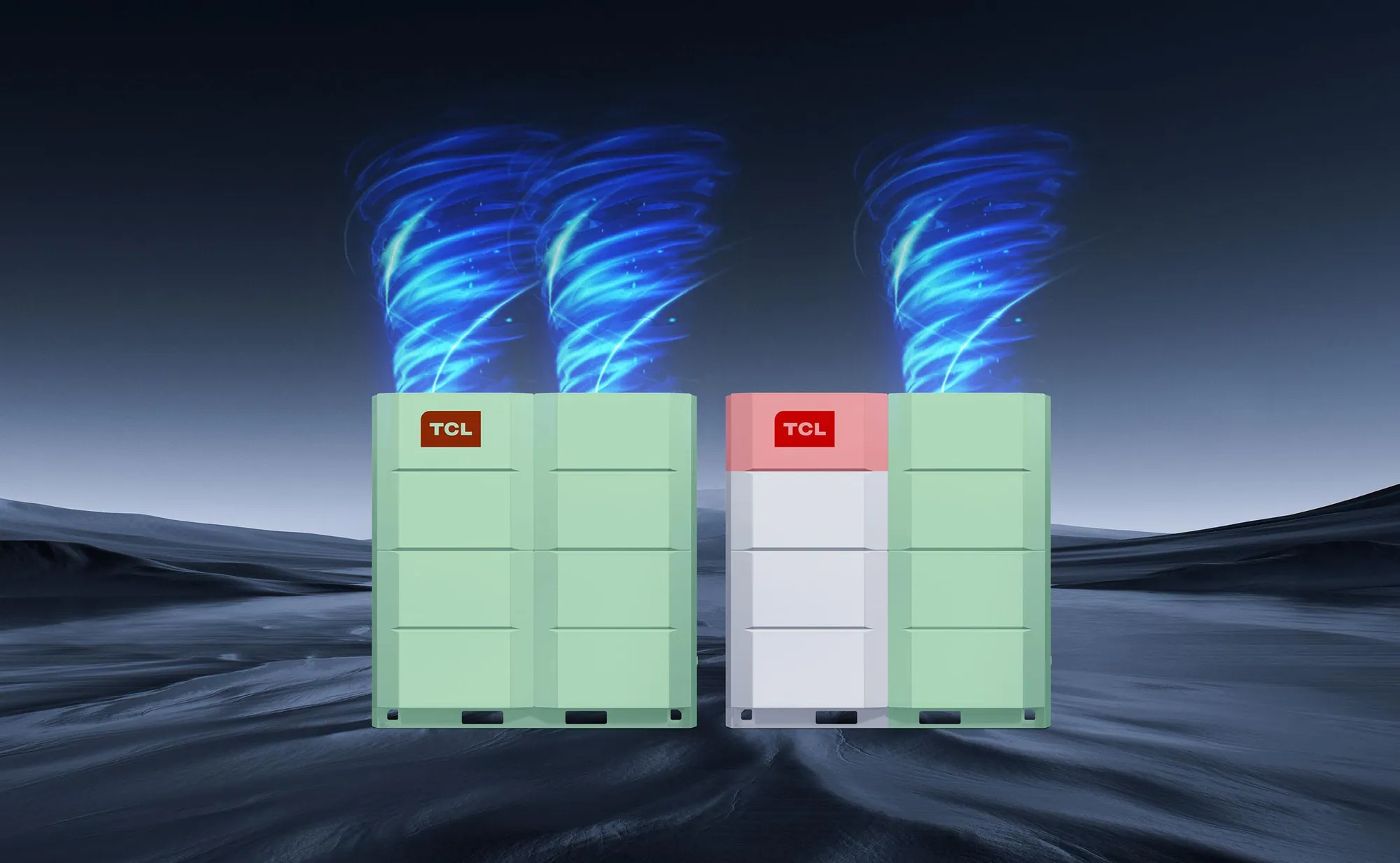 تبديد الحرارة في وحدات VRF الخارجية من TCL